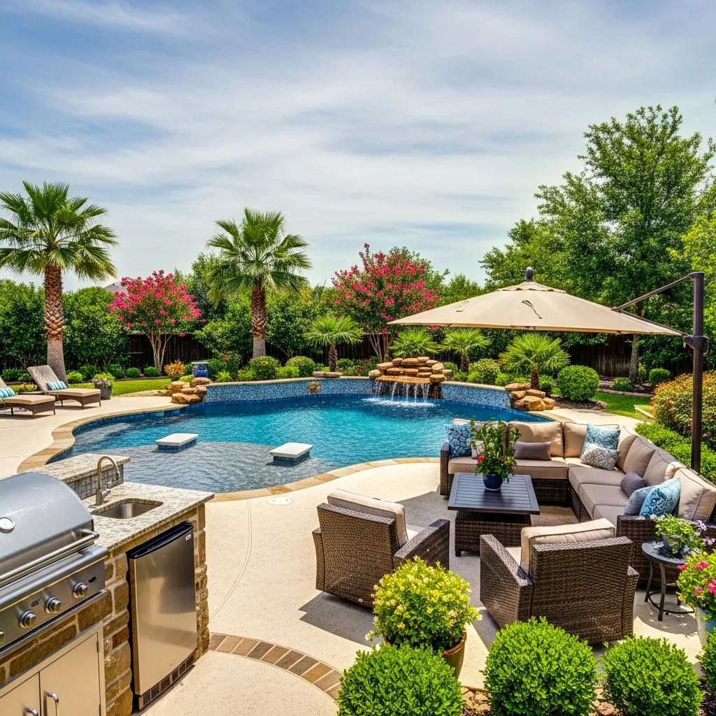 Custom Pools Garland: Transforming Backyards into Paradises 1