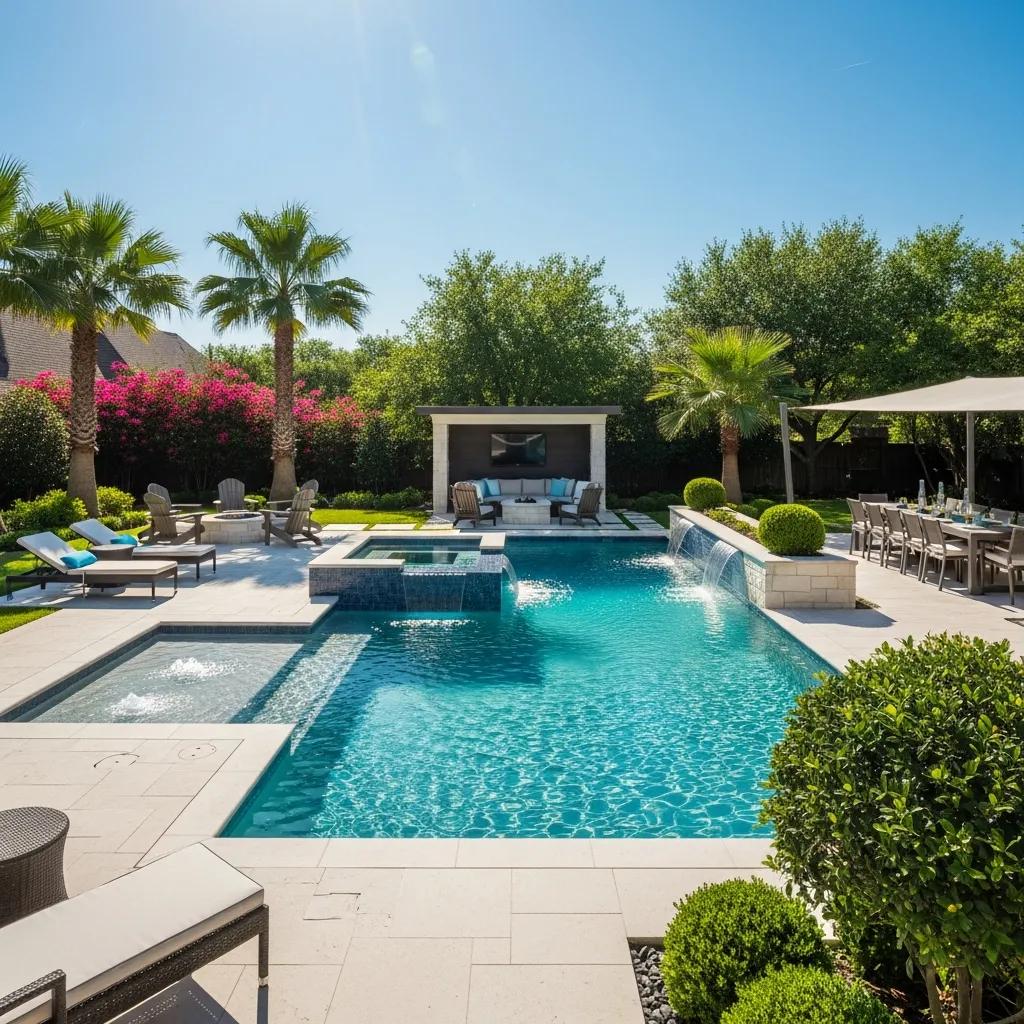 Premier Flower Mound Pool Construction: Custom Designs Await 1