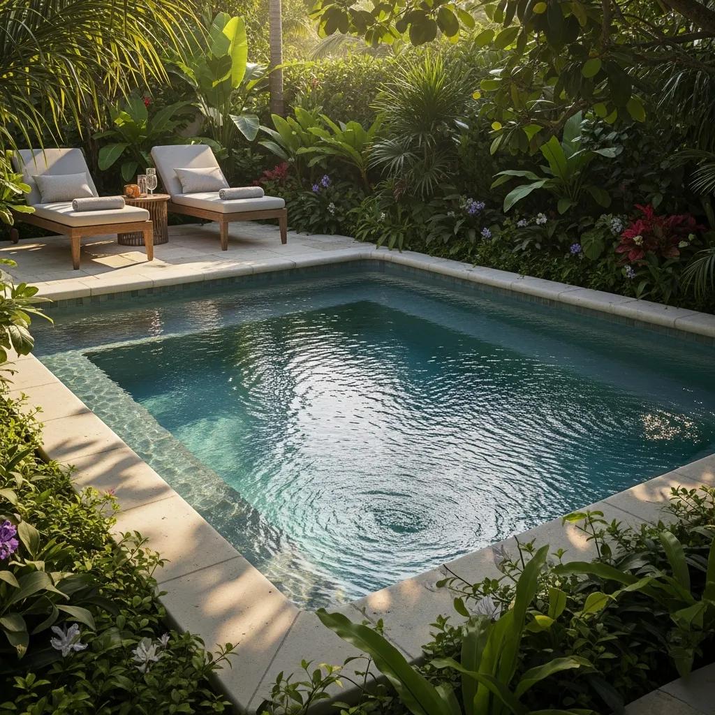 Explore Small Pool Benefits: Why Choose a Plunge Pool? 2 Explore Small Pool Benefits: Why Choose a Plunge Pool? 1